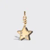 ONYX YELLOW GOLD STAR CHARM>Boochier Hot