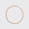 ORANGE FIVE DIAMOND FRUIT HOOPS NECKLACE>Boochier Best