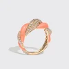 ORANGE MARSHMALLOW RING>Boochier Hot