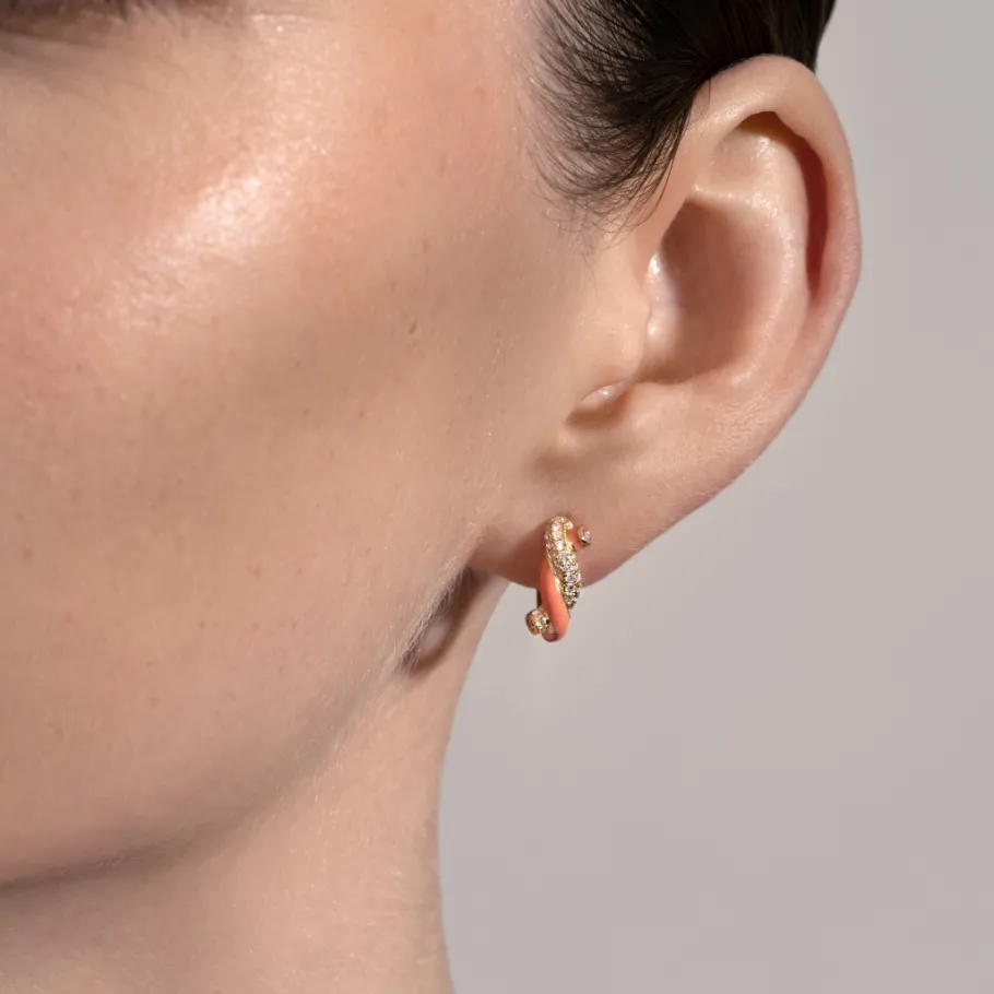 orange_small_fruit_hoops__1.webp ORANGE SMALL FRUIT HOOPS EARRINGS>Boochier Hot