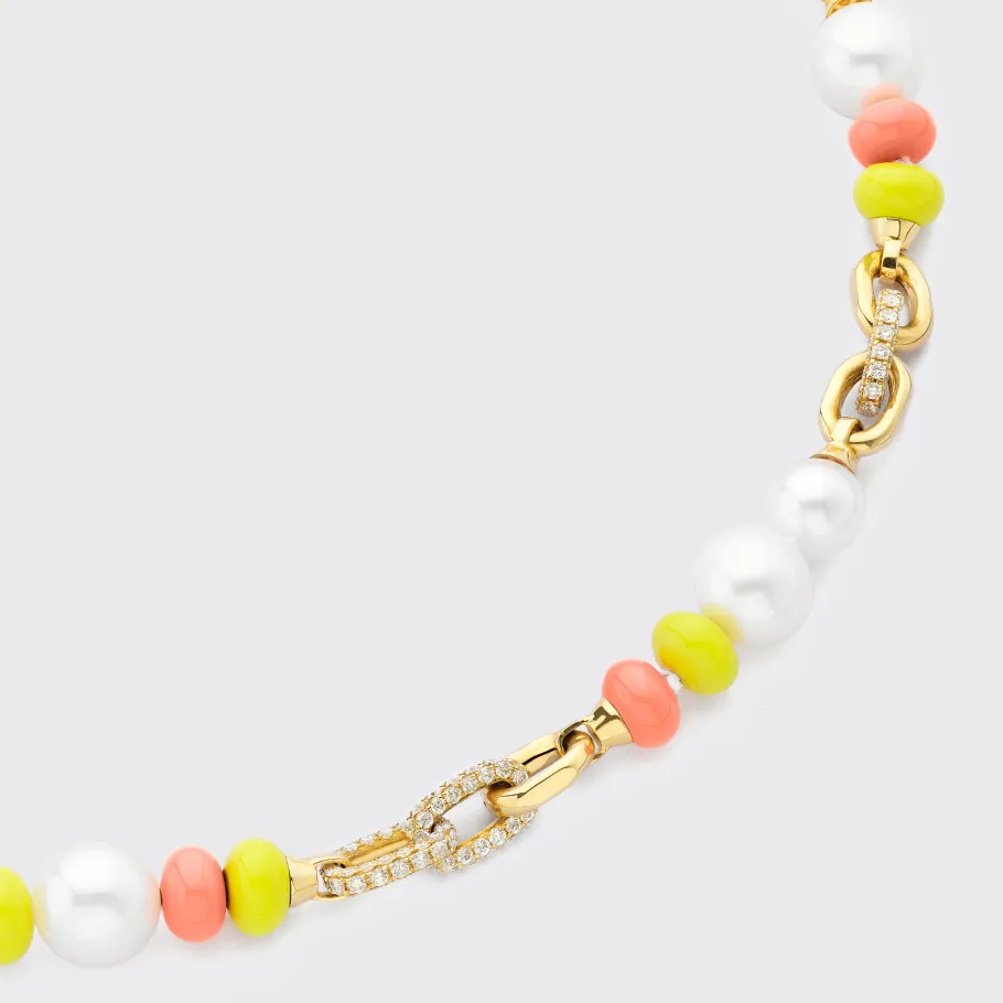 orangeneon_yellow_diamond_1-1.webp ORANGE-NEON YELLOW DIAMOND B-BOY CHAIN NECKLACE>Boochier Outlet