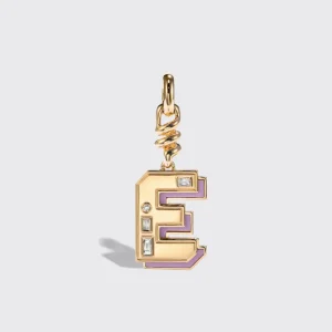 PHOSPHOSIDERITE NOSTALGIA LETTER CHARM>Boochier Hot
