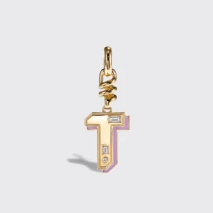 PHOSPHOSIDERITE NOSTALGIA LETTER CHARM>Boochier Hot