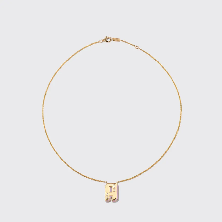 phosphosiderite_yellow_go_0-1.webp PHOSPHOSIDERITE YELLOW GOLD LETTER NECKLACE>Boochier New