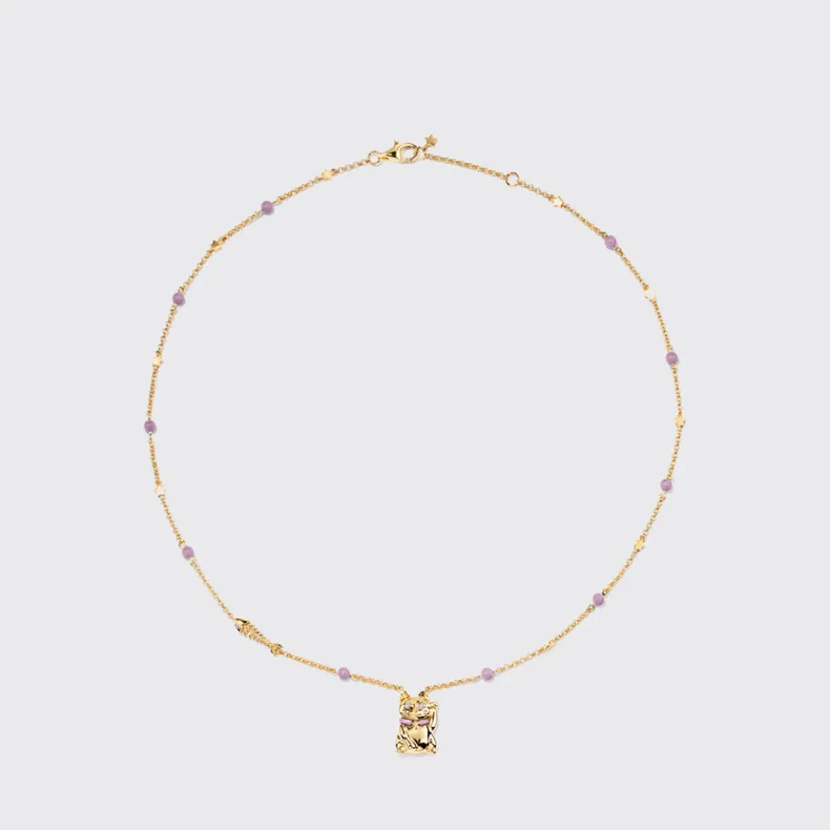 phosphosiderite_yellow_go_0-12.webp PHOSPHOSIDERITE YELLOW GOLD LUCKY CAT DIAMOND NECKLACE>Boochier Online