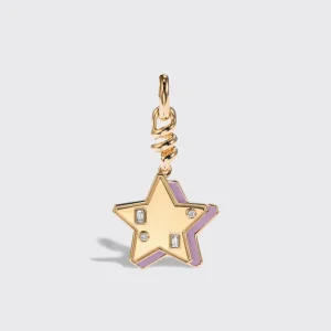 PHOSPHOSIDERITE YELLOW GOLD STAR CHARM>Boochier Best