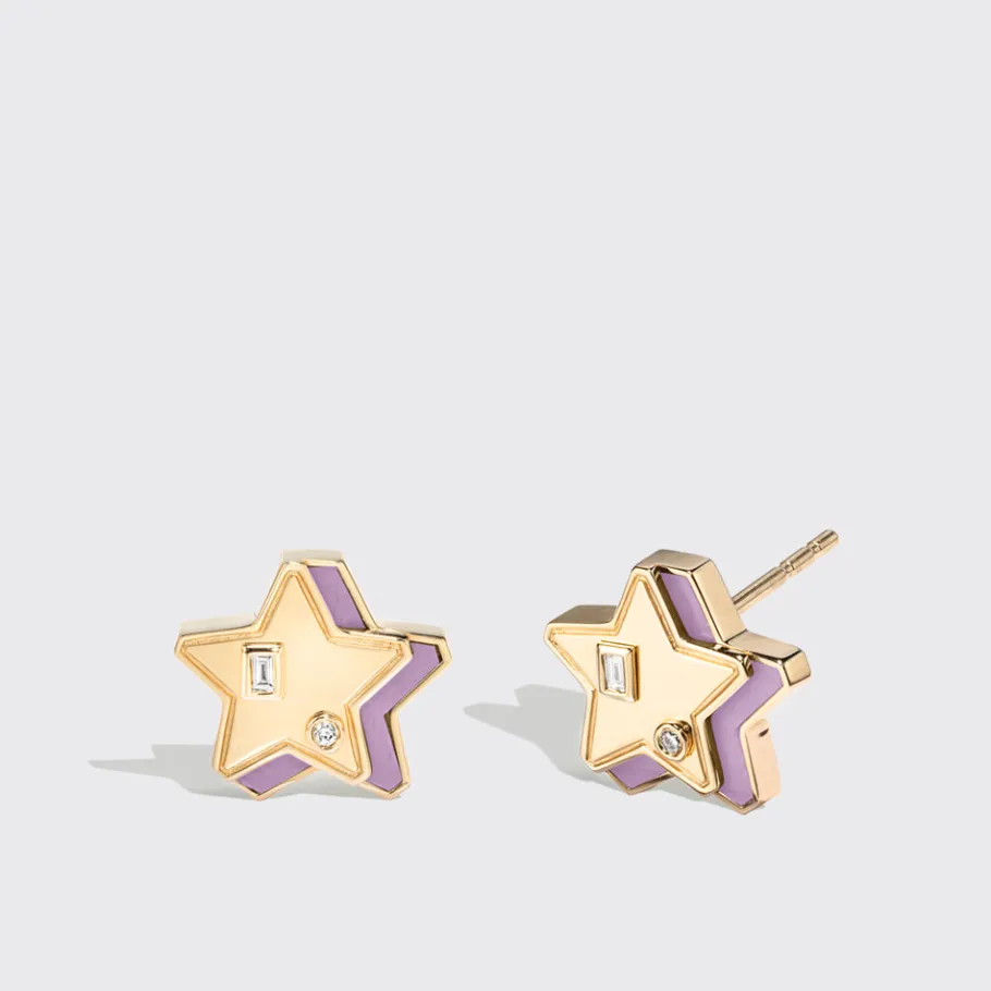 phosphosiderite_yellow_go_0.webp PHOSPHOSIDERITE YELLOW GOLD MINI STAR STUDS>Boochier Online