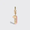 PINK OPAL NOSTALGIA NUMBER CHARM>Boochier Discount