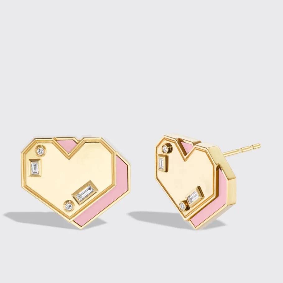pink_opal_yellow_gold_hea_0-1.webp PINK OPAL YELLOW GOLD HEART STUDS>Boochier Discount