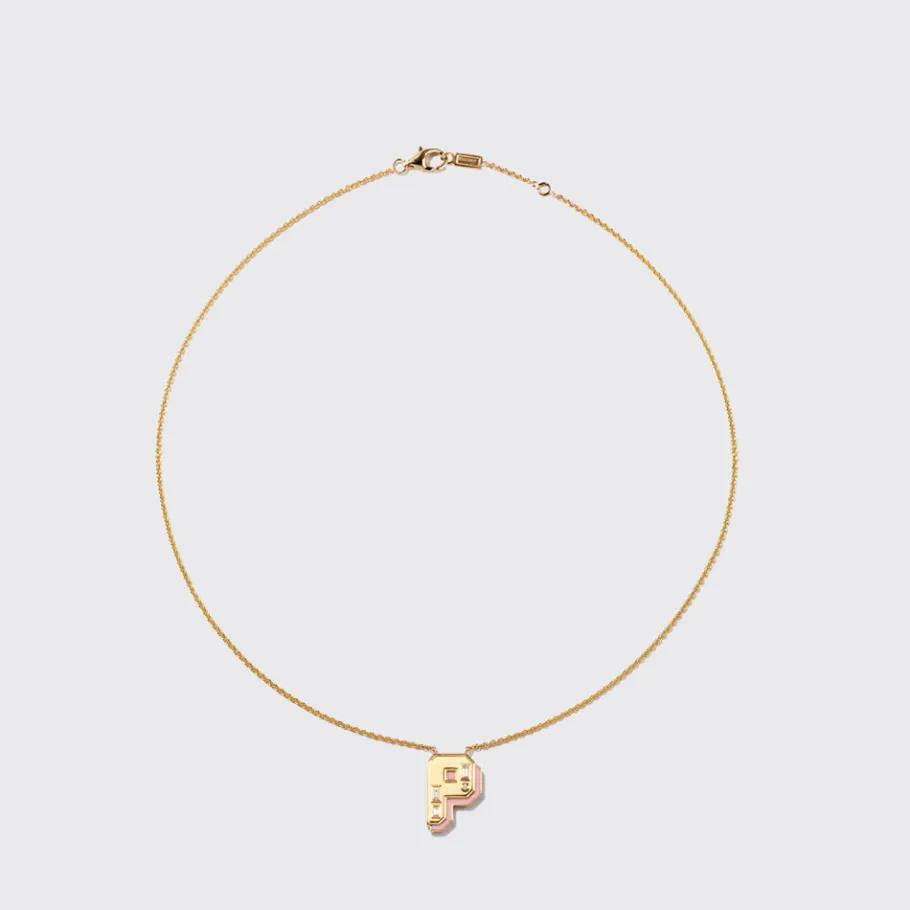 pink_opal_yellow_gold_let_10.webp PINK OPAL YELLOW GOLD LETTER NECKLACE>Boochier New
