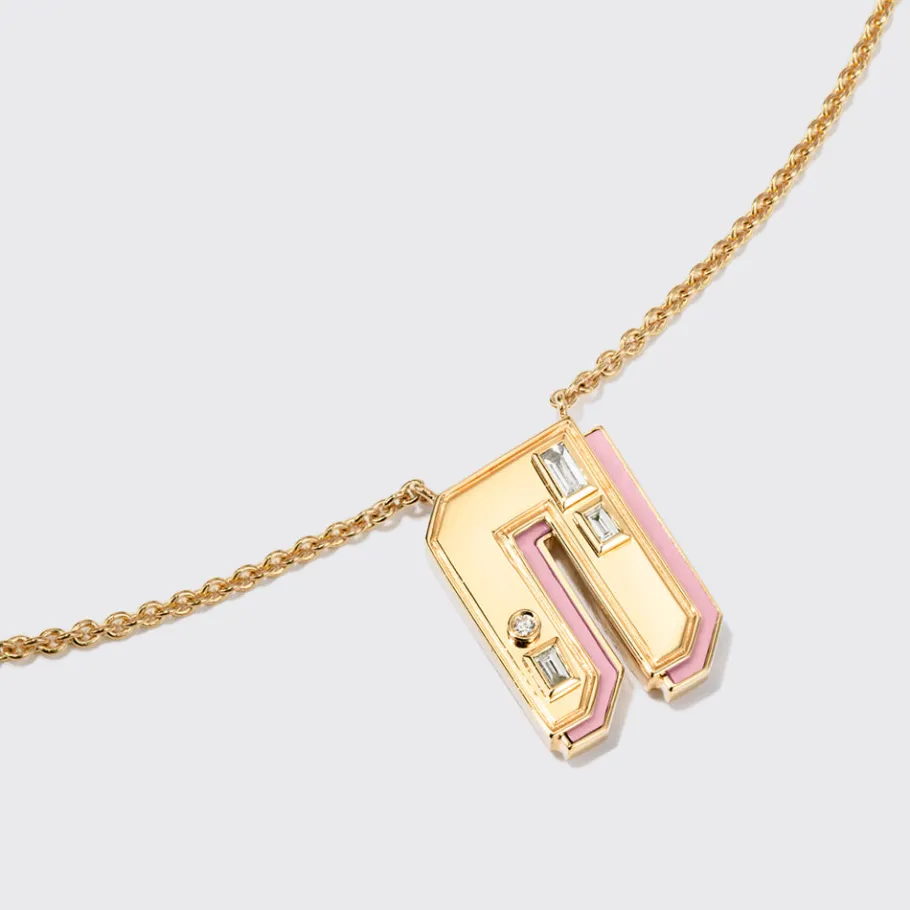 pink_opal_yellow_gold_let_9.webp PINK OPAL YELLOW GOLD LETTER NECKLACE>Boochier New