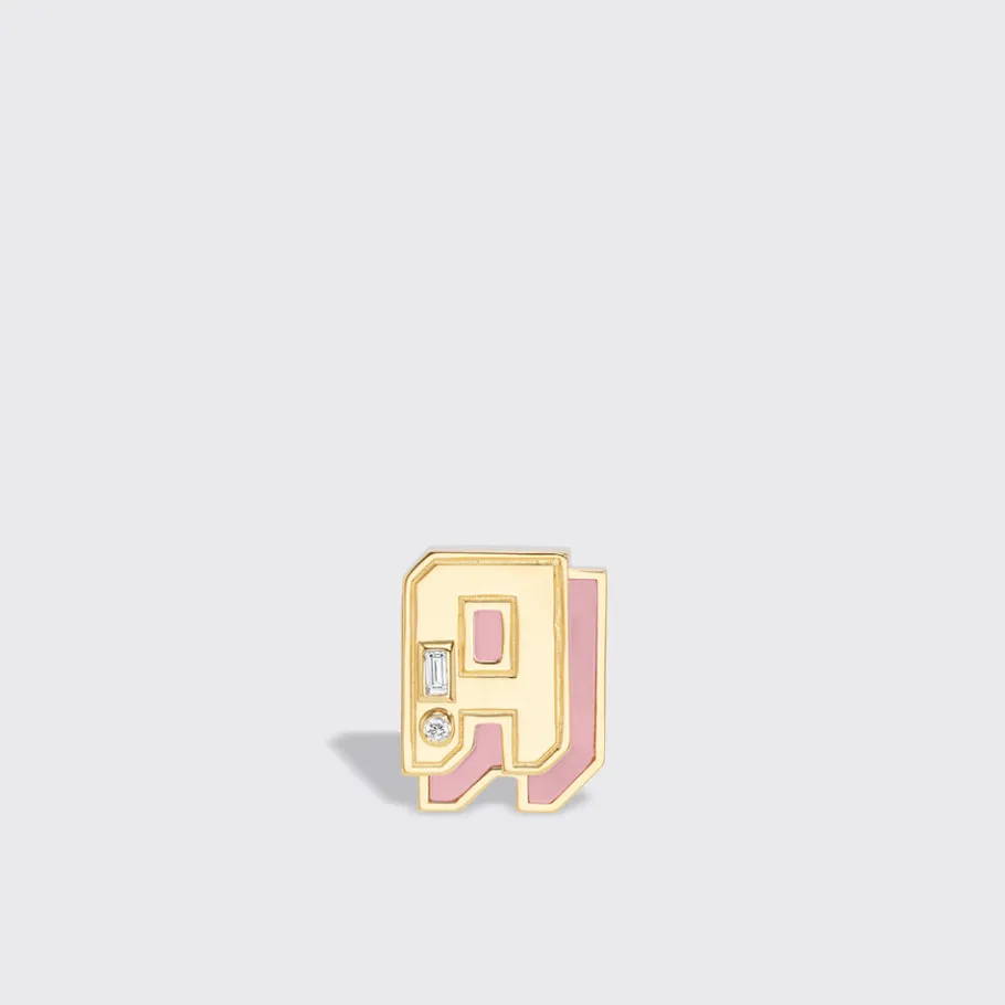 pink_opal_yellow_gold_min_0.webp PINK OPAL YELLOW GOLD MINI LETTER MONO STUD>Boochier Fashion
