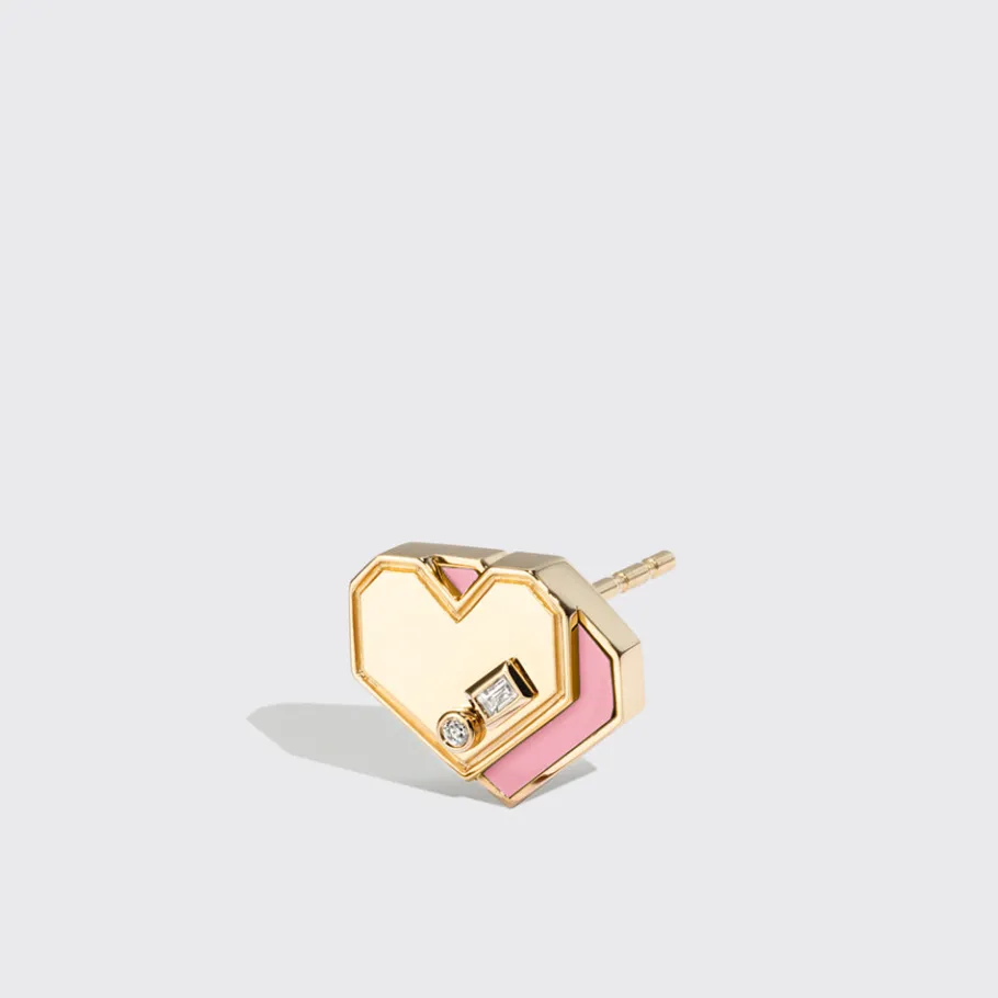 pink_opal_yellow_gold_min_1-2.webp PINK OPAL YELLOW GOLD MINI HEART STUDS>Boochier Discount