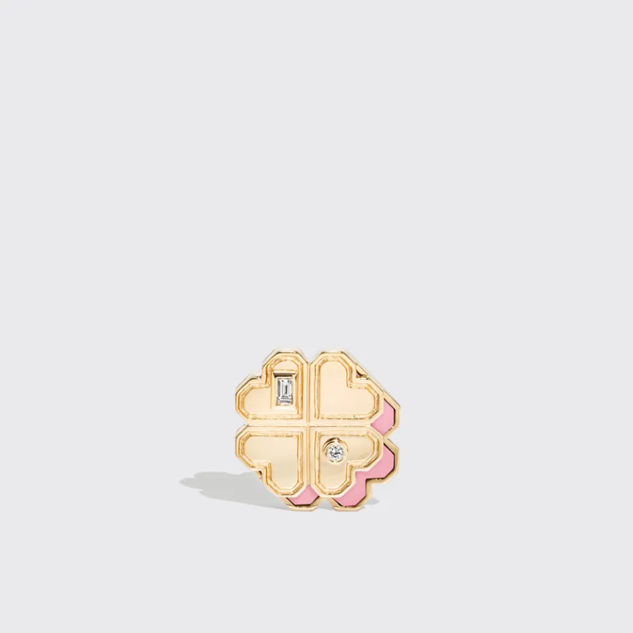 pink_opal_yellow_gold_min_2-2.webp PINK OPAL YELLOW GOLD MINI CLOVER LEAF STUDS>Boochier Clearance