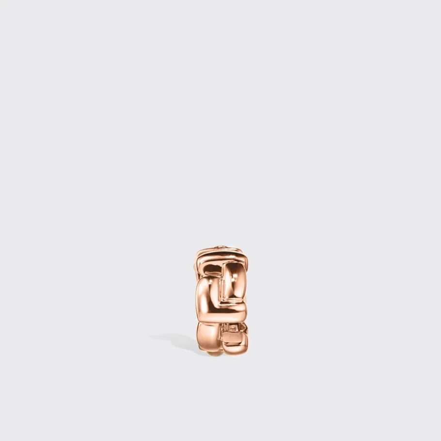 rose_gold_arcade_double_e_2.webp ROSE GOLD ARCADE DOUBLE ETERNITY LOCK EARRING HUGGIES>Boochier New