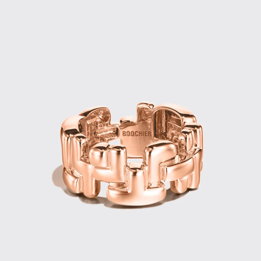 rose_gold_arcade_triple_e_1.webp ROSE GOLD ARCADE TRIPLE ETERNITY RING>Boochier New