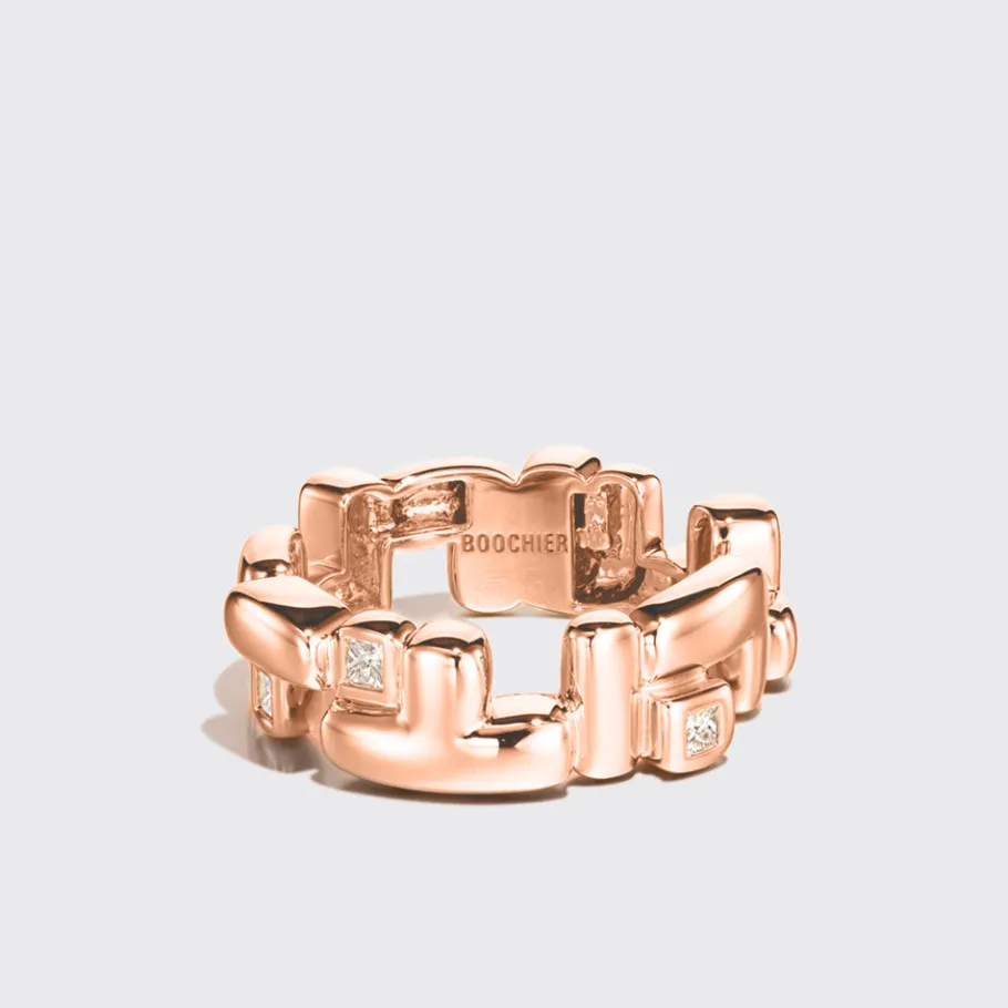 rose_gold_diamond_arcade__1.webp ROSE GOLD DIAMOND ARCADE DOUBLE ETERNITY RING>Boochier Sale