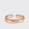 ROSE GOLD DIAMOND SLINKEE ICON BANGLE>Boochier Fashion