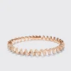 ROSE GOLD DIAMOND SLINKEE BANGLE>Boochier Sale