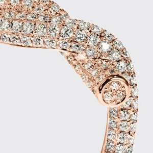 ROSE GOLD DIAMOND TIES RING>Boochier New