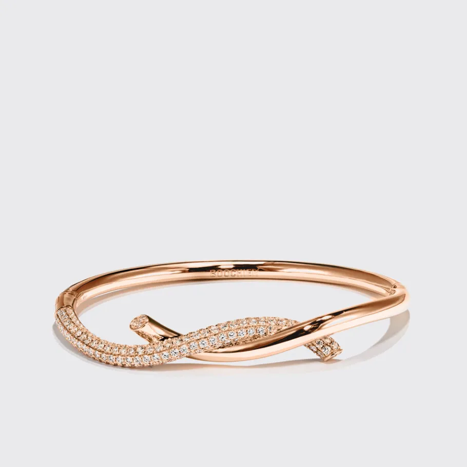rose_gold_half_diamond_ti_0-1.webp ROSE GOLD HALF DIAMOND TIES BANGLE>Boochier Fashion