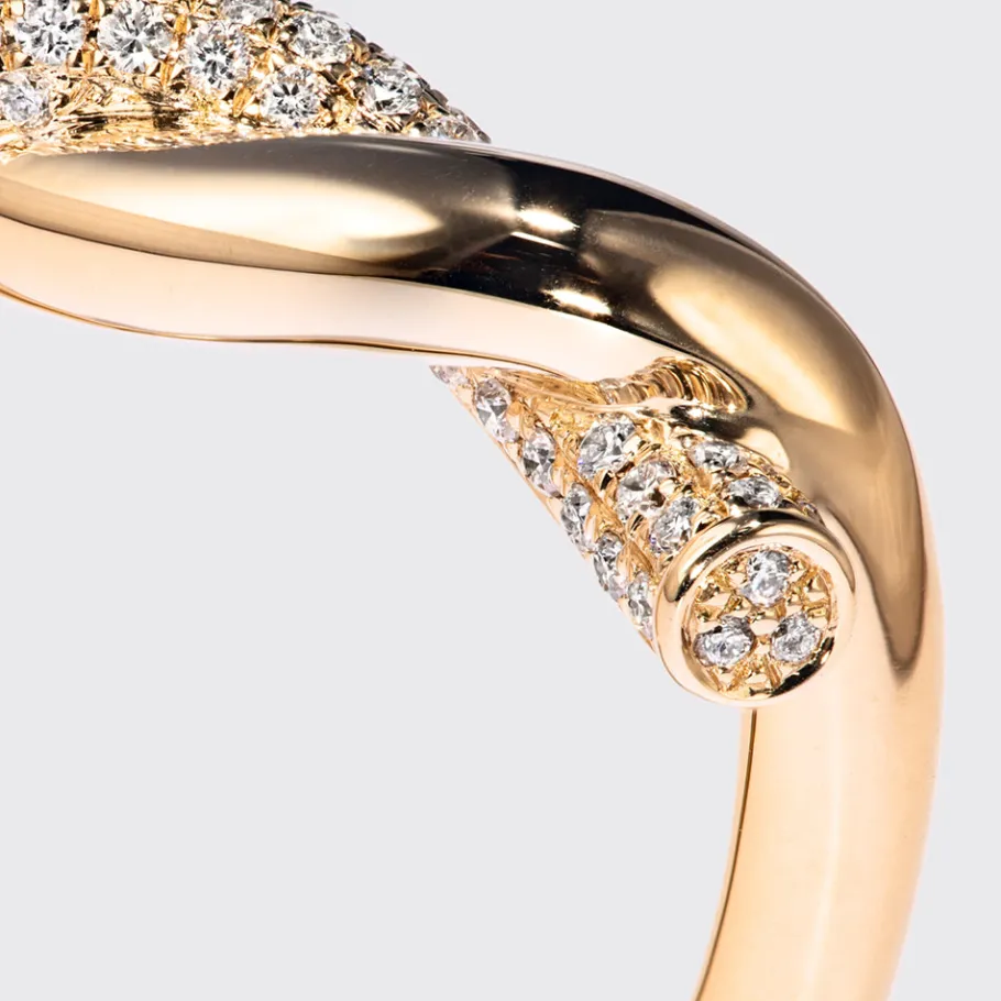 rose_gold_half_diamond_ti_1.webp ROSE GOLD HALF DIAMOND TIES RING>Boochier Sale
