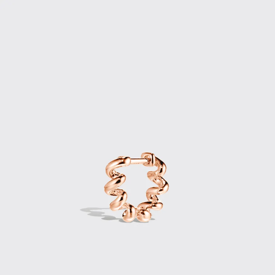 rose_gold_slinkee_huggie__1.webp ROSE GOLD SLINKEE HUGGIE EARRINGS>Boochier Discount