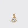 SHIELD WHITE DIAMOND PENDANT>Boochier Outlet