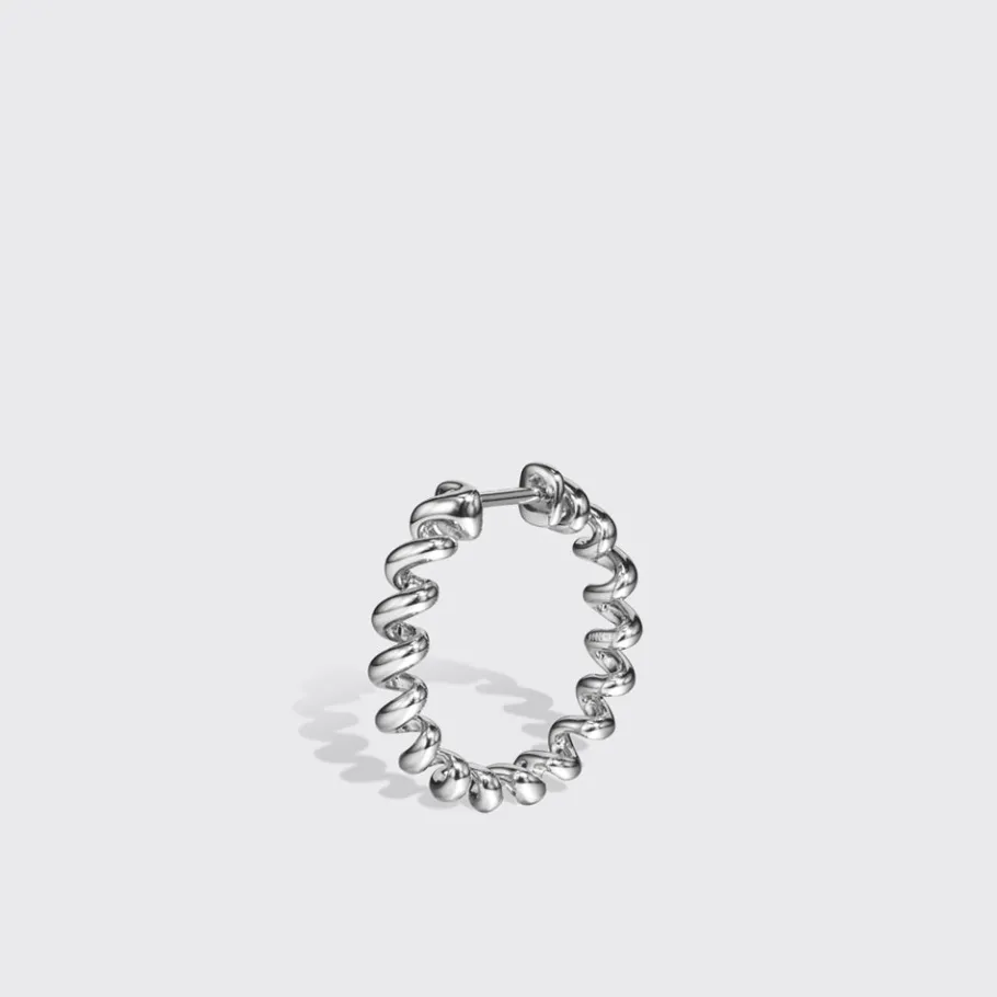 small_white_gold_mini_sli_1.webp SMALL WHITE GOLD MINI SLINKEE EARRINGS>Boochier Fashion