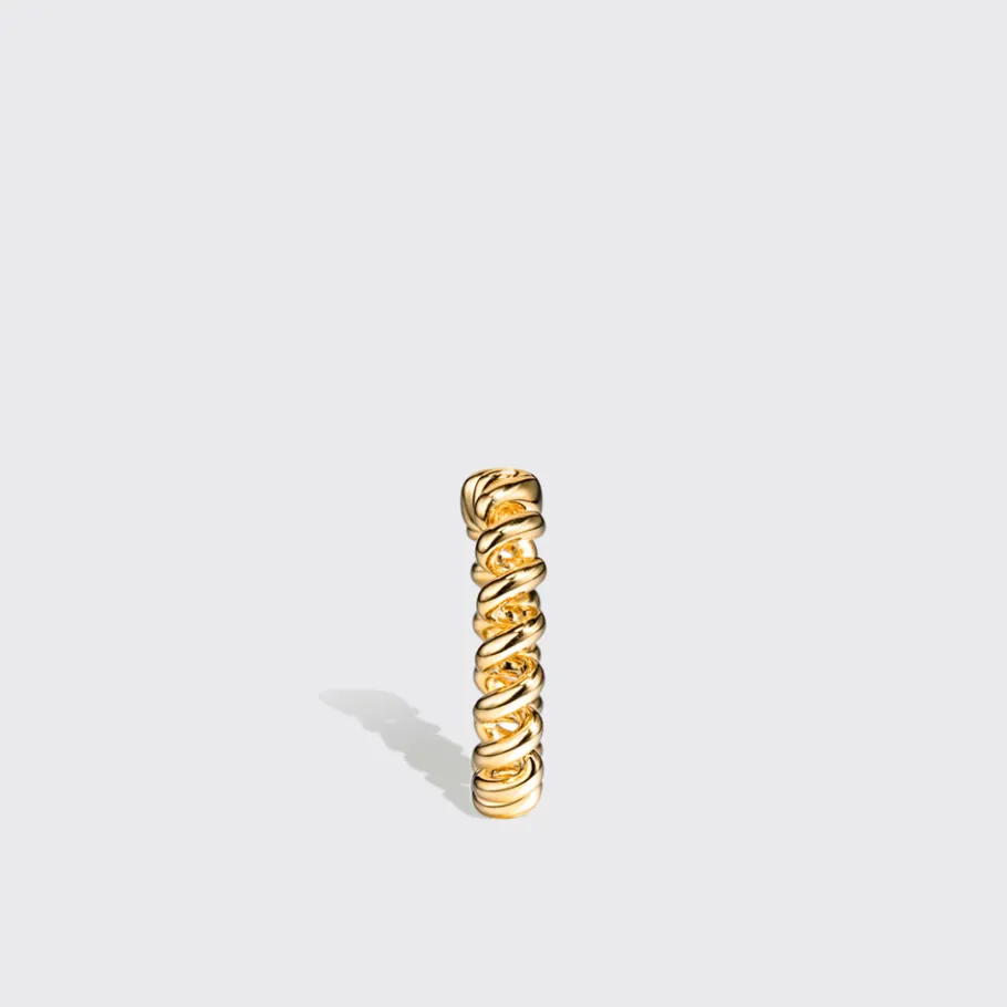 small_yellow_gold_mini_sl_2.webp SMALL YELLOW GOLD MINI SLINKEE EARRINGS>Boochier Fashion