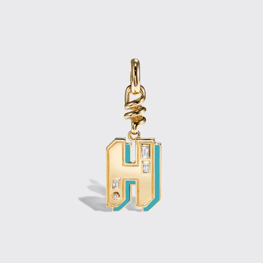 turquoise_nostalgia_lette_14.webp TURQUOISE NOSTALGIA LETTER CHARM>Boochier Discount