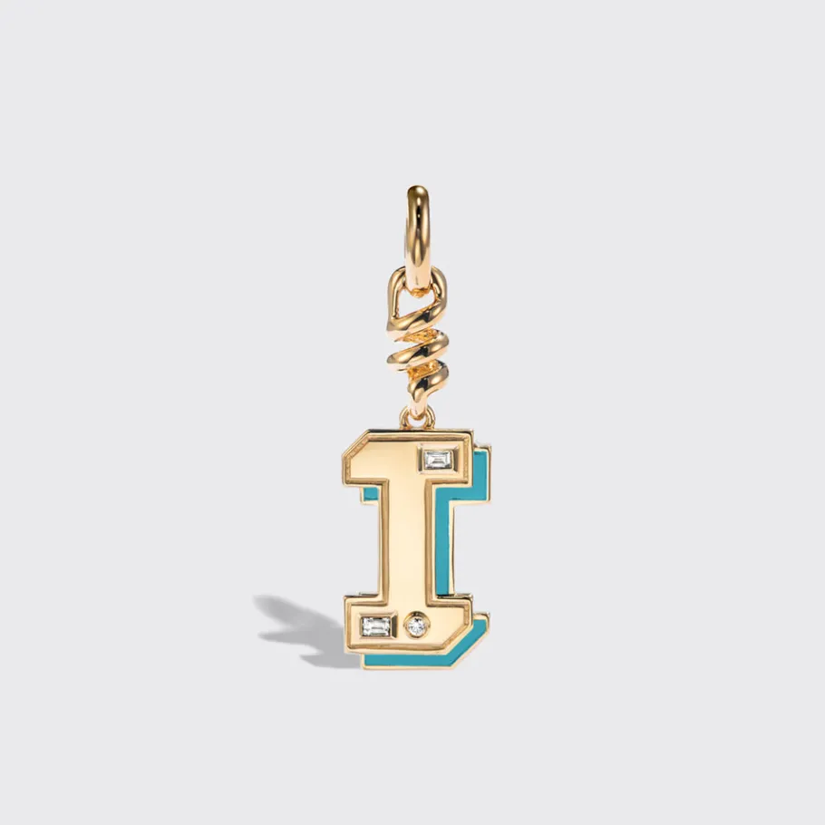 turquoise_nostalgia_lette_16.webp TURQUOISE NOSTALGIA LETTER CHARM>Boochier Discount
