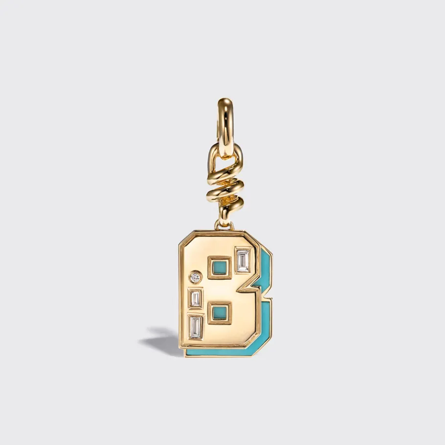 turquoise_nostalgia_lette_3.webp TURQUOISE NOSTALGIA LETTER CHARM>Boochier Discount