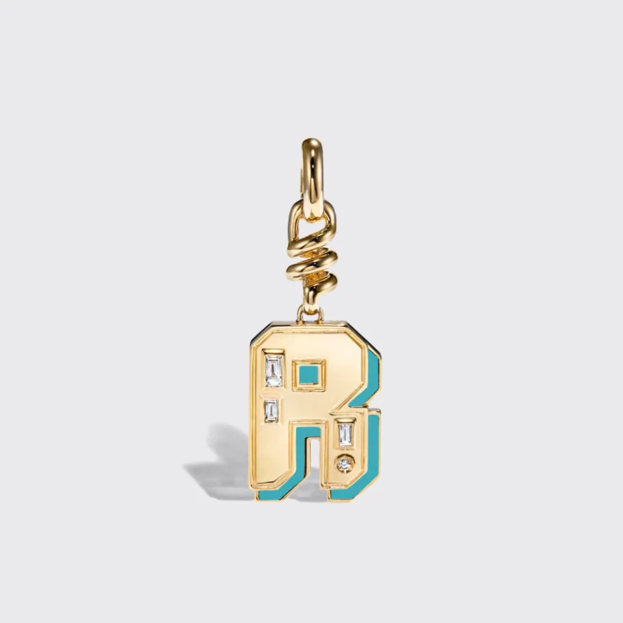 turquoise_nostalgia_lette_32.webp TURQUOISE NOSTALGIA LETTER CHARM>Boochier Discount