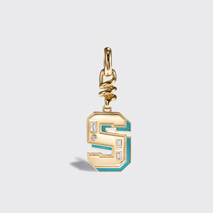 turquoise_nostalgia_lette_34.webp TURQUOISE NOSTALGIA LETTER CHARM>Boochier Discount