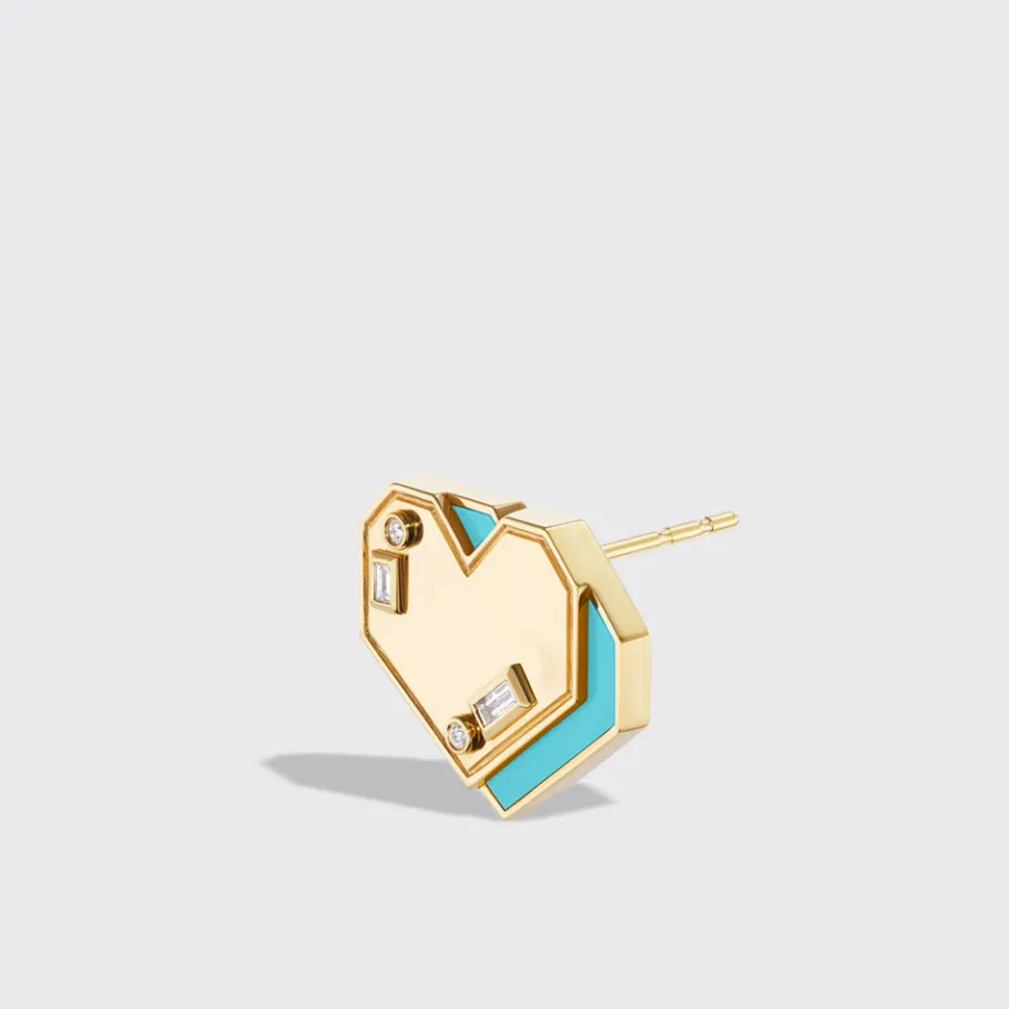 turquoise_yellow_gold_hea_1.webp TURQUOISE YELLOW GOLD HEART STUDS>Boochier Hot