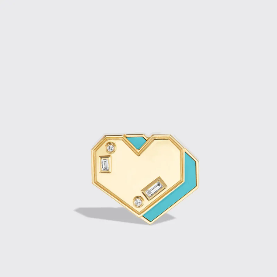 turquoise_yellow_gold_hea_2.webp TURQUOISE YELLOW GOLD HEART STUDS>Boochier Hot