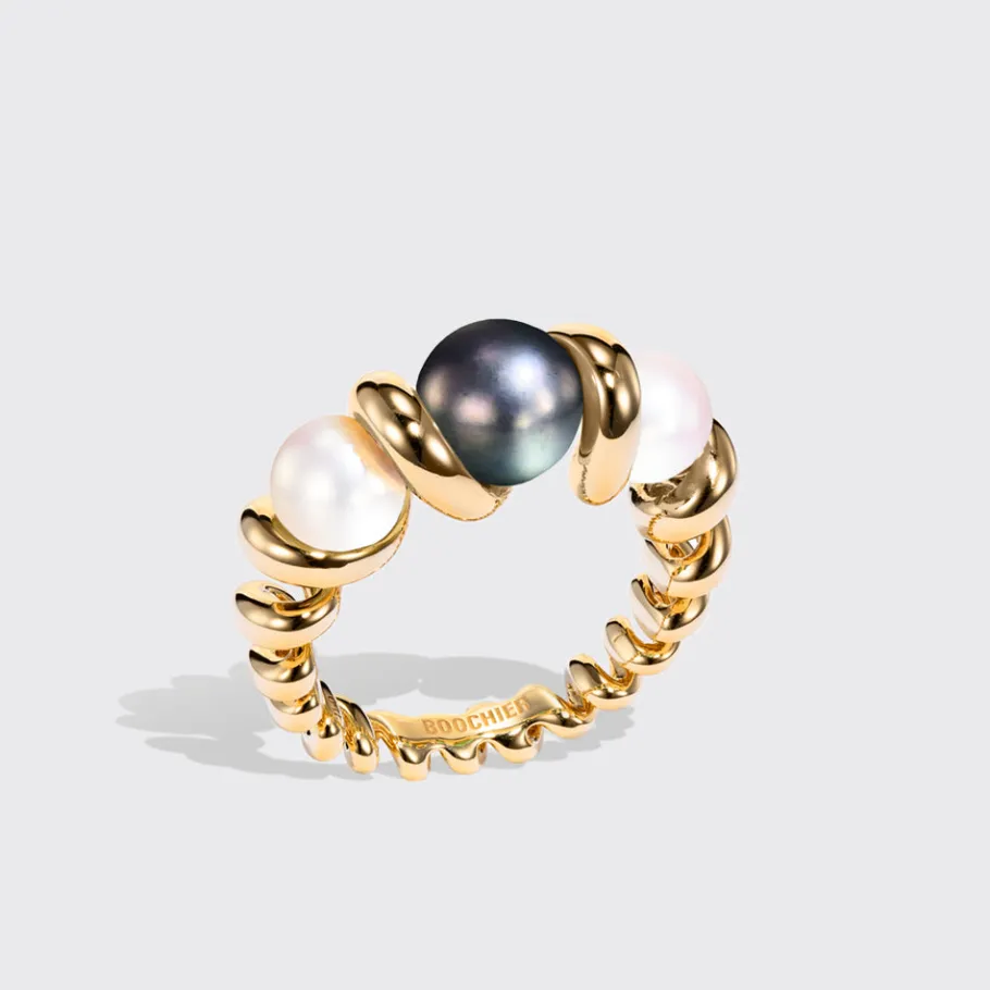 white__grey_pearls_gumbal_0.webp WHITE & GREY PEARLS GUMBALL BEACHING RING>Boochier Outlet