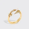 WHITE FRUIT HOOPS BUCKLE RING>Boochier Best