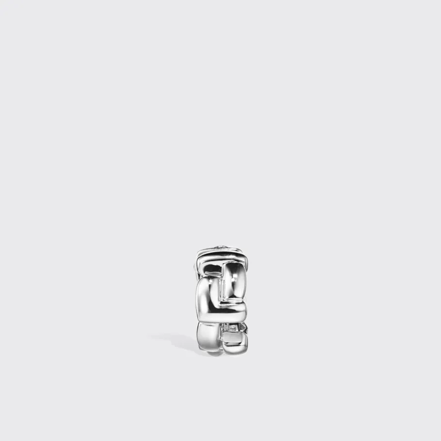 white_gold_arcade_double__2.webp WHITE GOLD ARCADE DOUBLE ETERNITY LOCK EARRING HUGGIES>Boochier Hot