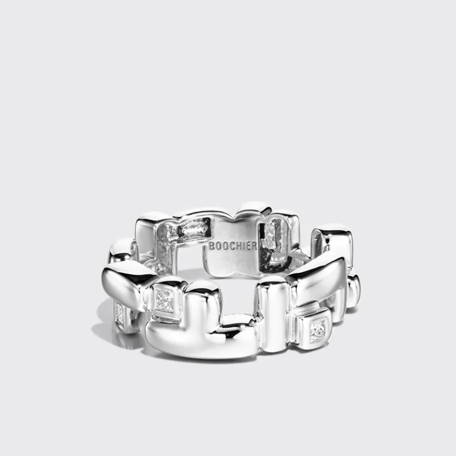 white_gold_diamond_arcade_1.webp WHITE GOLD DIAMOND ARCADE DOUBLE ETERNITY RING>Boochier Outlet