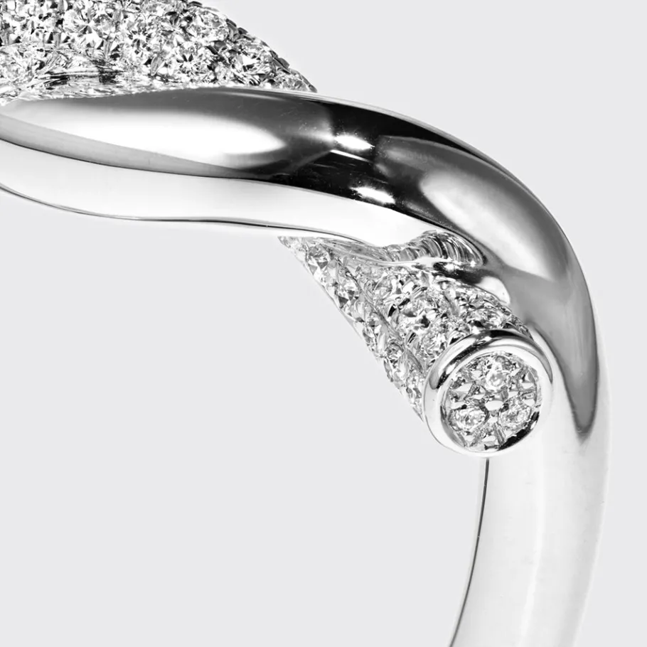 white_gold_half_diamond_t_1.webp WHITE GOLD HALF DIAMOND TIES RING>Boochier Clearance