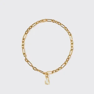 WHITE JUMBO FRUIT HOOPS PENDANT CHAIN NECKLACE [DETACHABLE]>Boochier Fashion