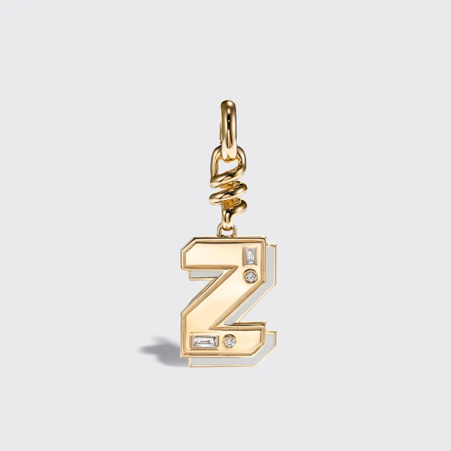 white_mother_of_pearl_nos_44.webp WHITE MOTHER OF PEARL NOSTALGIA LETTER CHARM>Boochier New