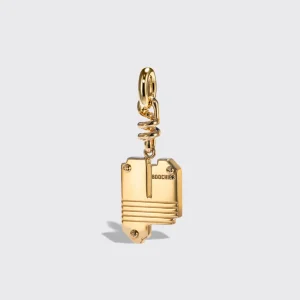 WHITE MOTHER OF PEARL NOSTALGIA NUMBER CHARM>Boochier Hot