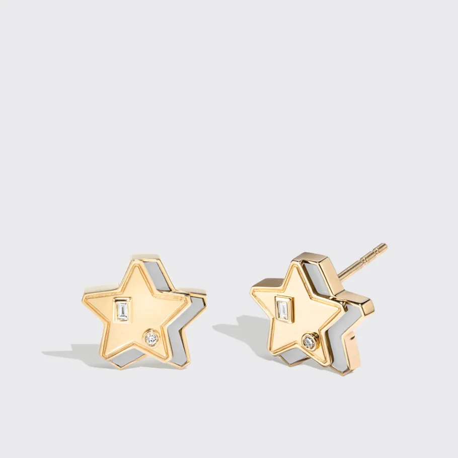 white_mother_of_pearl_yel_0-1.webp WHITE MOTHER OF PEARL YELLOW GOLD MINI STAR STUDS>Boochier Sale
