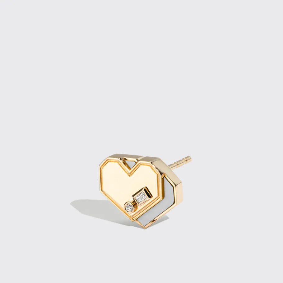 white_mother_of_pearl_yel_1-2.webp WHITE MOTHER OF PEARL YELLOW GOLD MINI HEART STUDS>Boochier Clearance