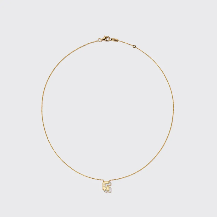 white_mother_of_pearl_yel_2-6.webp WHITE MOTHER OF PEARL YELLOW GOLD MINI LETTER NECKLACE>Boochier Discount