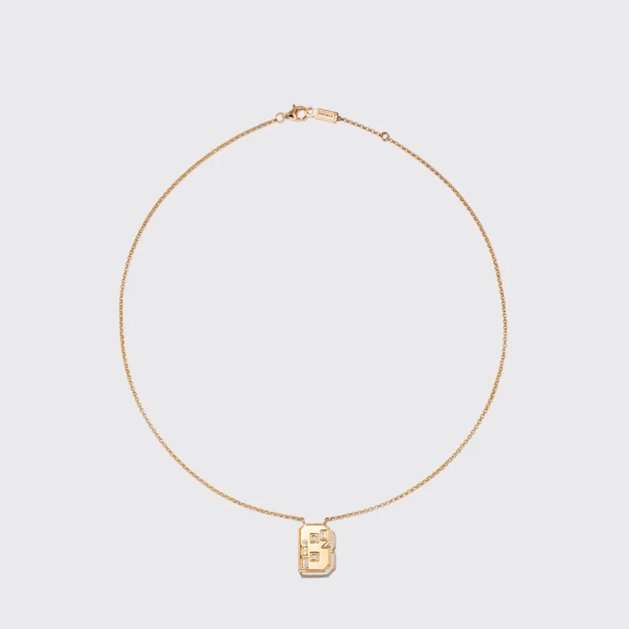 white_mother_of_pearl_yel_2-7.webp WHITE MOTHER OF PEARL YELLOW GOLD LETTER NECKLACE>Boochier Hot
