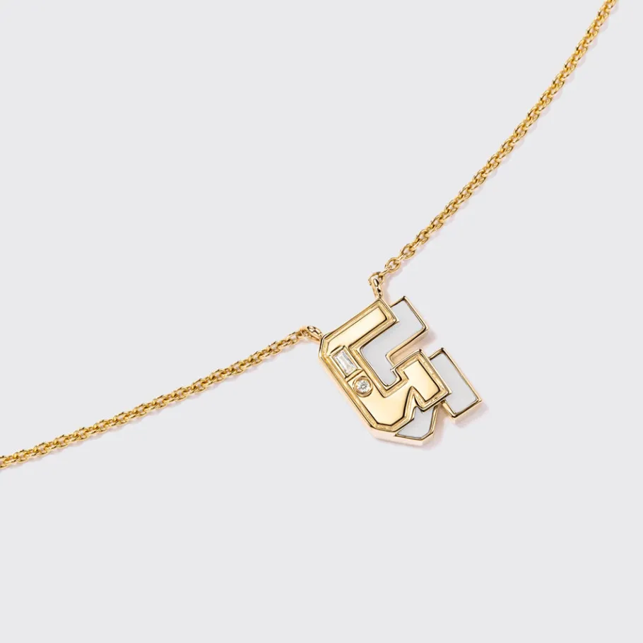 white_mother_of_pearl_yel_3-1.webp WHITE MOTHER OF PEARL YELLOW GOLD MINI LETTER NECKLACE>Boochier Discount